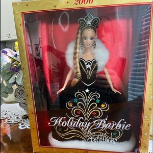 2006 Holiday Barbie collectible Bob Mackie renown designer 2nd Holiday B…